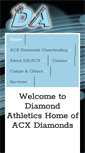 Mobile Screenshot of diamondathleticallstars.com